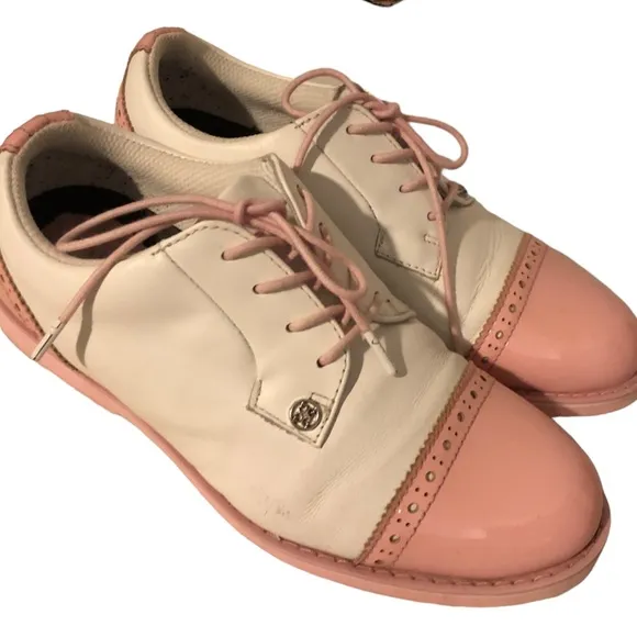 VTG G/Force Cap Toe Gallivanter Leather Golf Shoes Women’s  Size 6.5