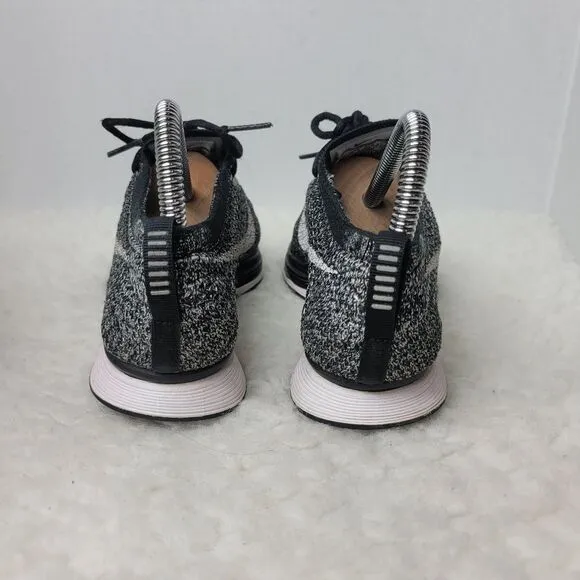 Vtg Nike Flyknit Racer Oreo 2.0 Men's Size 5  Running Shoes OG 526628-012