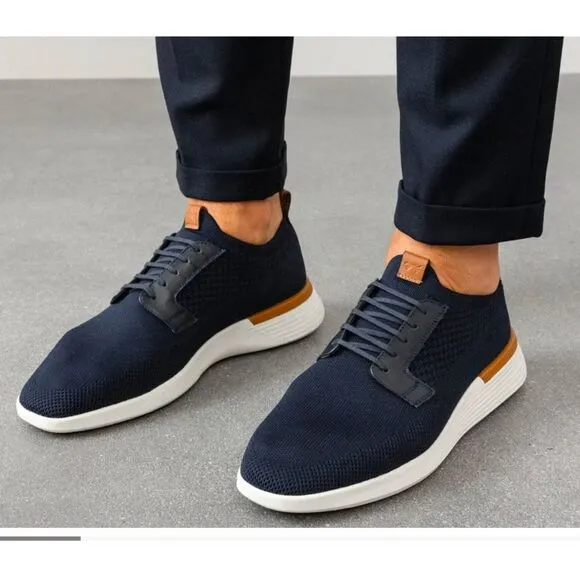WOLF &amp; SHEPHERD SwiftKnit Derby Men’s Foam Leather Shoes - size 13