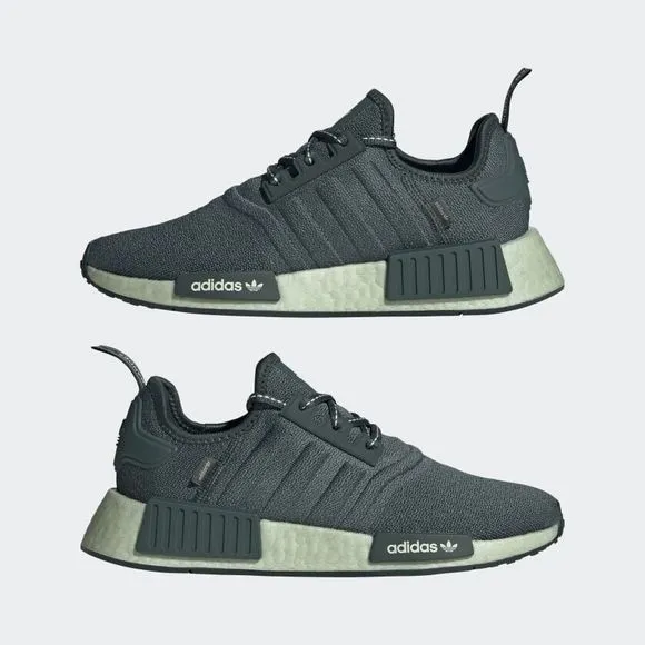 WOMEN'S Adidas  Originals NMD_R1 Shoes LINEN GREEN GW9477 Size 7.5