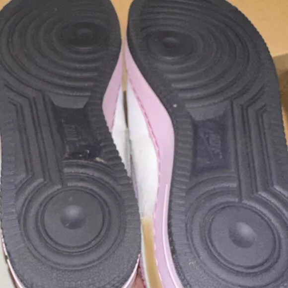 Womens Nike Air Force 1 Low purple grey pink white shoes