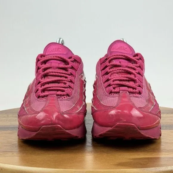 Womens Nike Air Max 95 Vivid Pink Athletic Running Gym Sneakers Shoes Size 7.5 M