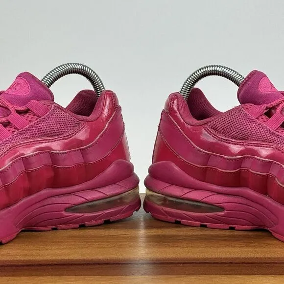 Womens Nike Air Max 95 Vivid Pink Athletic Running Gym Sneakers Shoes Size 7.5 M