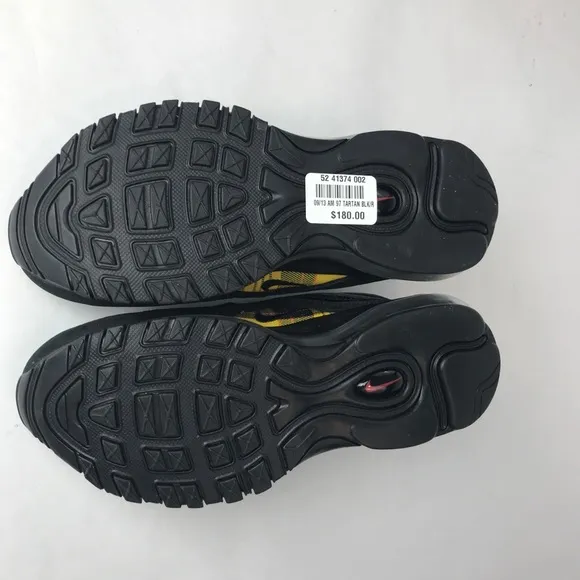 Womens Nike AIR MAX 97 SE TARTAN Shoes Size 6