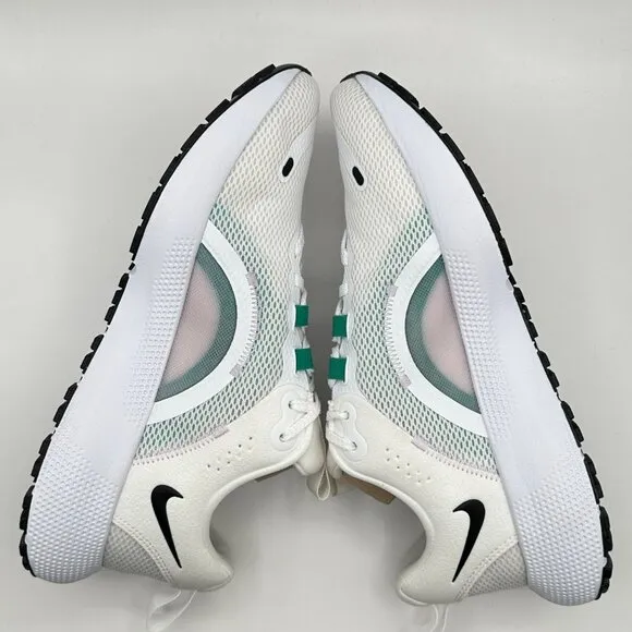Women's Nike React Escape RN White Gree Running shoes Size 10 DJ9976-103