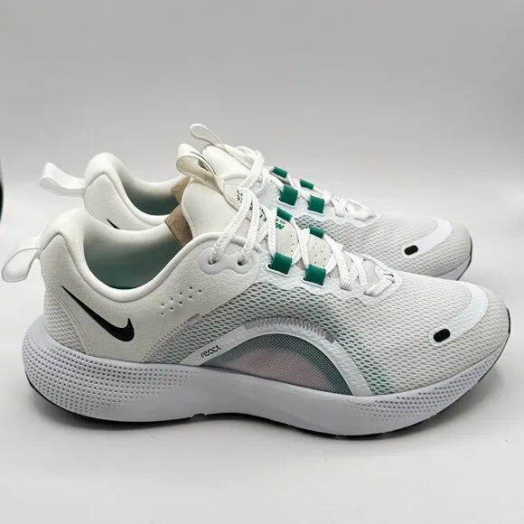 Women's Nike React Escape RN White Gree Running shoes Size 10 DJ9976-103