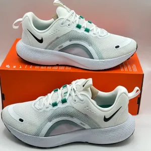 Women's Nike React Escape RN White Gree Running shoes Size 10 DJ9976-103