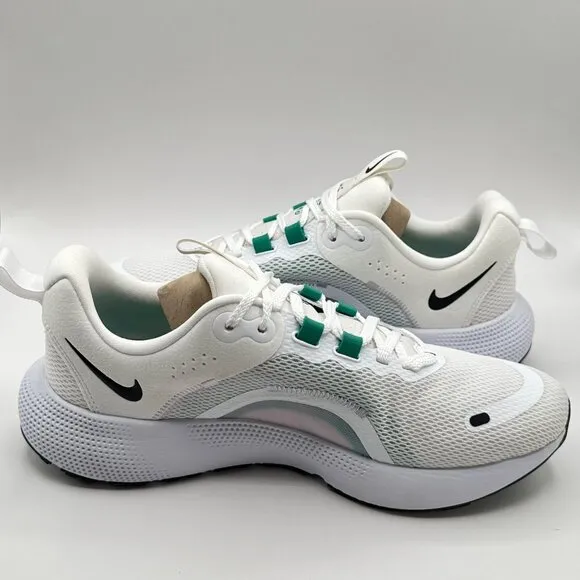 Women's Nike React Escape RN White Gree Running shoes Size 10 DJ9976-103