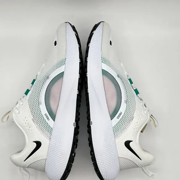 Women's Nike React Escape RN White Gree Running shoes Size 10 DJ9976-103