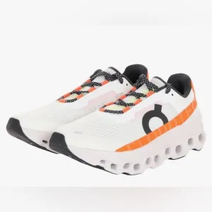 WOMEN'S White All ON Cloud CLOUDMONSTER RUNNING SHOES Sneakers Size 9