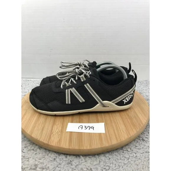 Xero Prio Black Low Top Athletic Performance Training Running Gym Shoes Mens 7