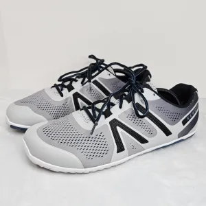Xero Shoes Mens HFS Gray Running Shoes Size 13 Medium (D, M) Black Blue Barefoot