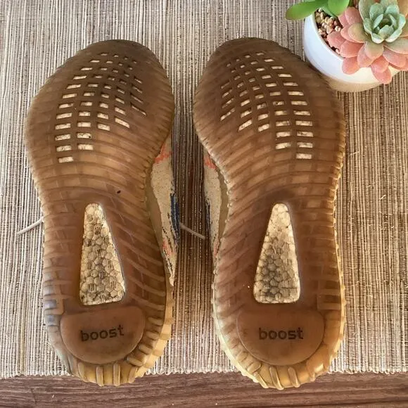 Yeezy Boost 350 V2 Max Oat Tye Dye  Sneaker Shoes Mens Size 12