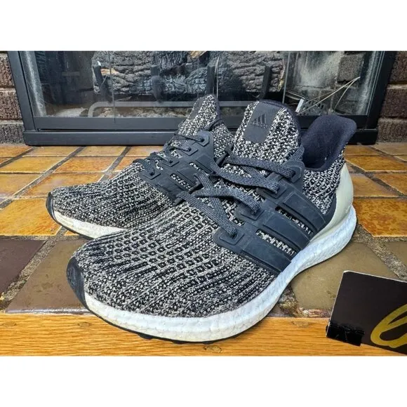 Youth 6.5y Adidas Ultraboost 4.0 J Dark Mocha Athletic Running Shoes CP8776