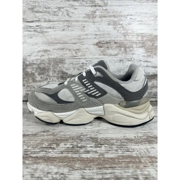 Youth New Balance 9060 Gray Sneakers Sz 3M Athletic Gym