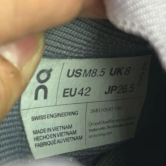 (Z3) On Cloudswift 3 Men's Size 8.5 Running Sneakers