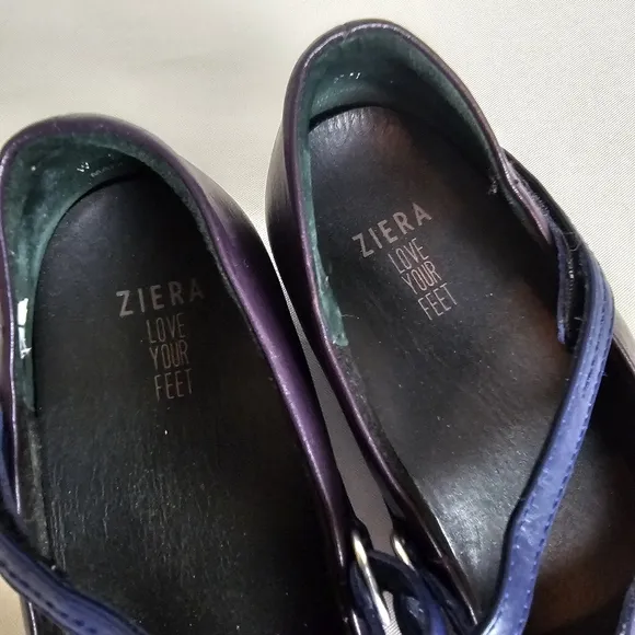 Ziera XRAY Mary Jane Shoes In Purple Size 38