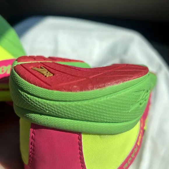 Zoot Ultra Race Neon Pink Yellow Green Shoe