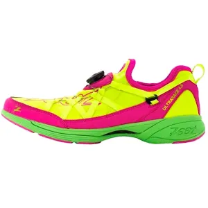 Zoot Ultra Race Neon Pink Yellow Green Shoe